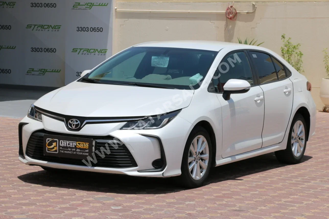 Toyota  Corolla  XLI  2024  Automatic  36,000 Km  4 Cylinder  Front Wheel Drive (FWD)  Sedan  White  With Warranty