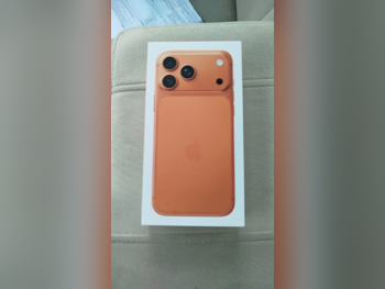 Mobile Phones Apple  - Iphone 17  - Pro Max  - Orange  - 256 GB  - Under Warranty