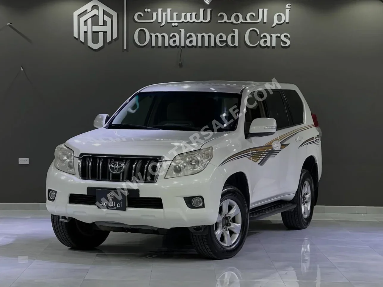 Toyota  Prado  2012  Automatic  330,000 Km  4 Cylinder  Four Wheel Drive (4WD)  SUV  White