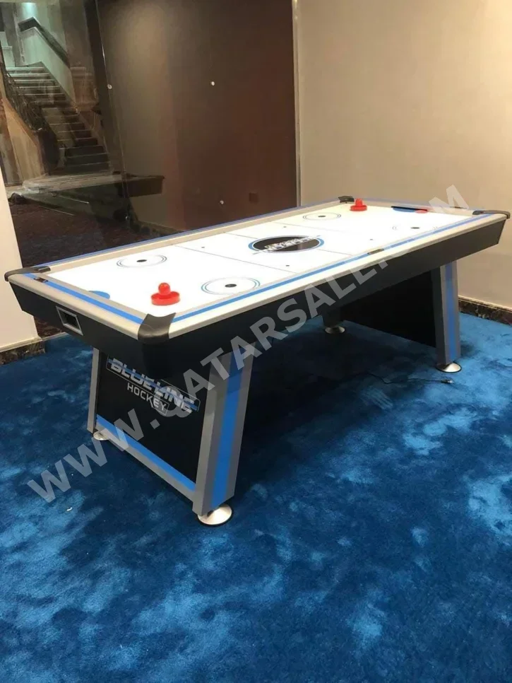 White  Hockey Table