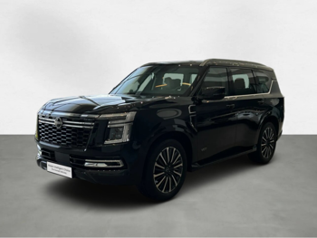 Nissan  Patrol  LE Platinum  2025  Automatic  2,500 Km  6 Cylinder  Four Wheel Drive (4WD)  SUV  Black  With Warranty