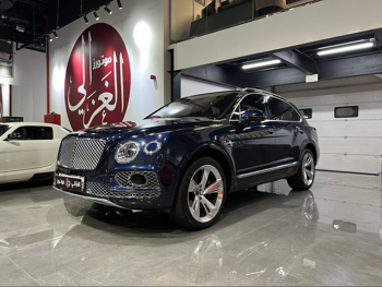 Bentley  Bentayga  2018  Automatic  81,000 Km  12 Cylinder  Four Wheel Drive (4WD)  SUV  Dark Blue