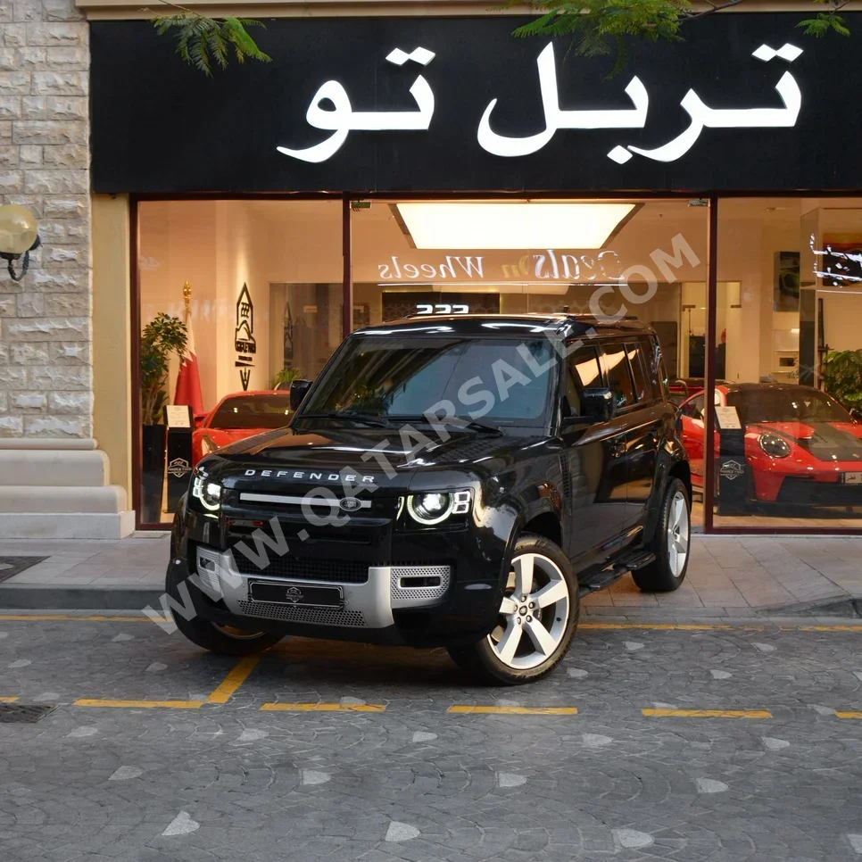 لاند روفر  ديفيندر  110 اتش اس اي  2024  اوتوماتيك  65,000 كم  6 سلندر  دفع رباعي  اس يو في  أسود  تحت الضمان
