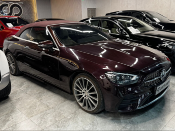 Mercedes-Benz  E-Class  450  2019  Automatic  58,000 Km  6 Cylinder  Rear Wheel Drive (RWD)  Convertible  Maroon