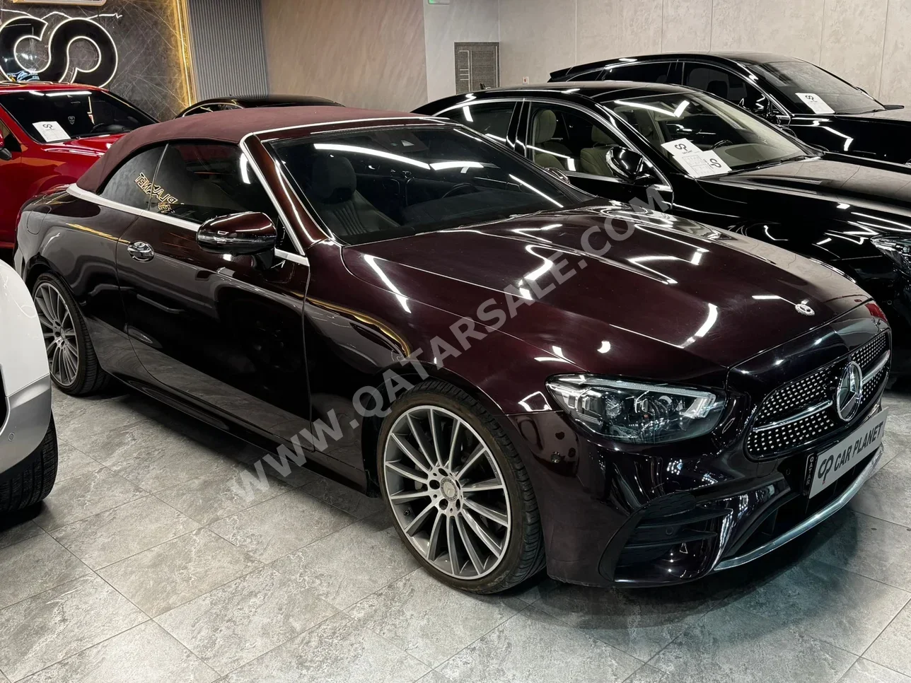 Mercedes-Benz  E-Class  450  2019  Automatic  58,000 Km  6 Cylinder  Rear Wheel Drive (RWD)  Convertible  Maroon