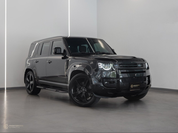 Land Rover  Defender  110  2023  Automatic  75,000 Km  8 Cylinder  Four Wheel Drive (4WD)  SUV  Black  With Warranty