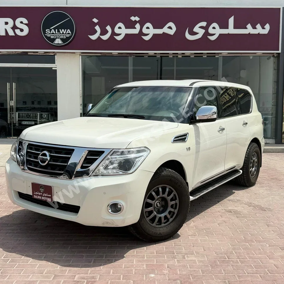 Nissan  Patrol  LE  2013  Automatic  270,000 Km  8 Cylinder  Four Wheel Drive (4WD)  SUV  White
