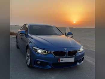 BMW 4-Series 420 I 2019 Automatic 83,055 Km 4 Cylinder Rear Wheel Drive (RWD) Sedan Blue