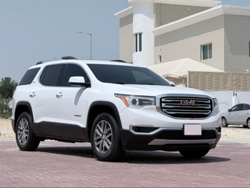 GMC Acadia SLE 2019 Automatic 137,000 Km 6 Cylinder All Wheel Drive (AWD) SUV White