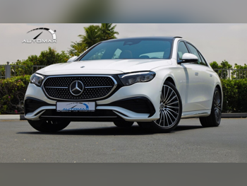 مرسيدس - بنز  اي - كلاس  200 AMG  2026  اوتوماتيك  0 كم  4 سلندر  دفع خلفي  سيدان  أبيض  تحت الضمان