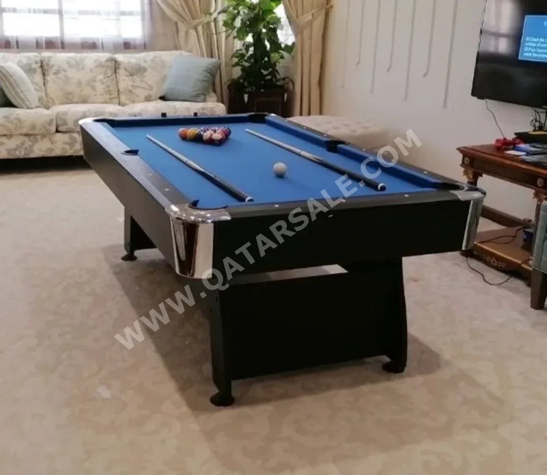 Blue  Billiard Table