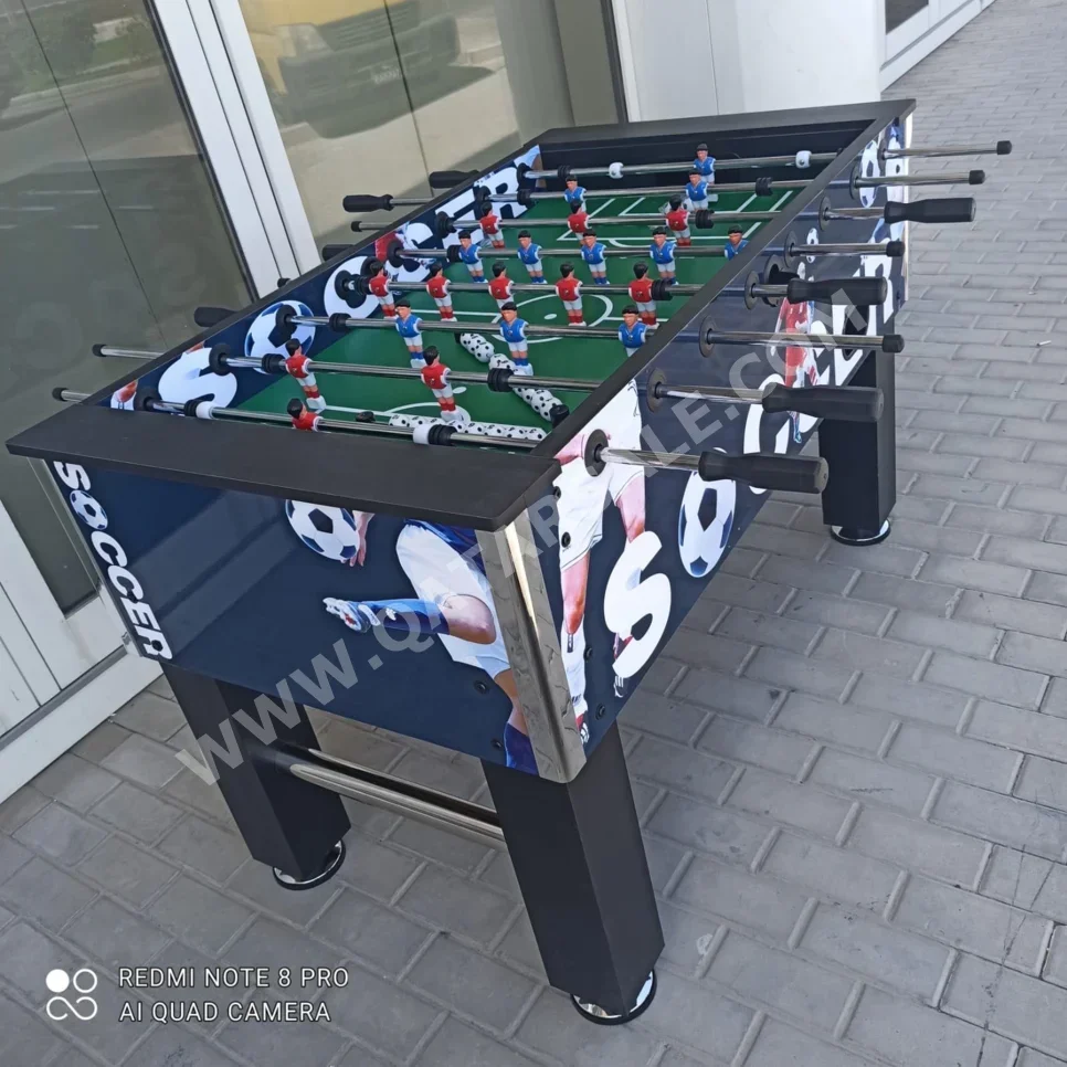Black Foosball Table
