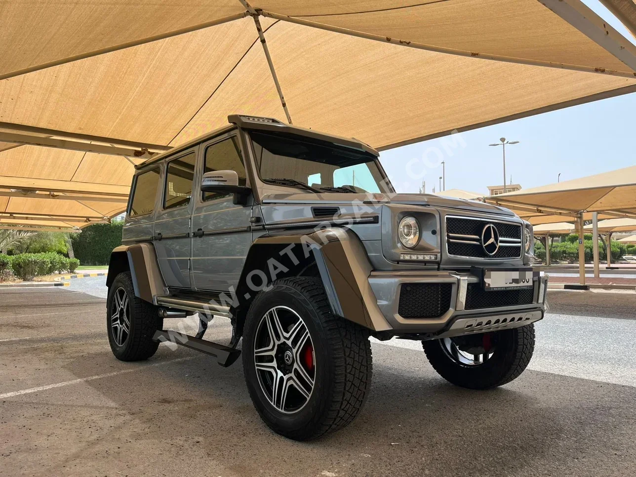 Mercedes-Benz  G-Class  500 4X4  2018  Automatic  24,000 Km  8 Cylinder  Four Wheel Drive (4WD)  SUV  Gray