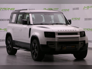 Land Rover Defender 110 2025 Automatic 18,000 Km 6 Cylinder Four Wheel Drive (4WD) SUV White With Warranty