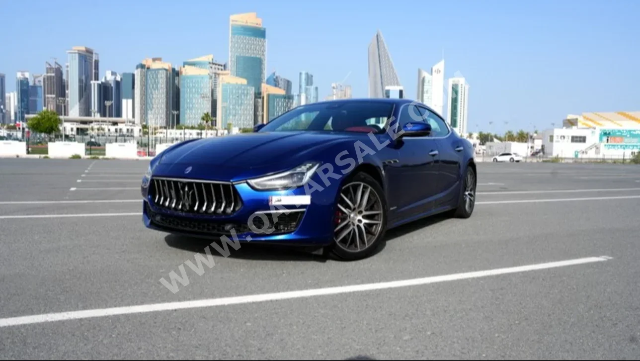 Maserati  Ghibli  2020  Automatic  49,000 Km  6 Cylinder  Rear Wheel Drive (RWD)  Sedan  Dark Blue