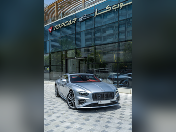 بنتلي  كونتيننتل  جي تي سبيد  2025  اوتوماتيك  0 كم  8 سلندر  دفع كلي مستمر  كوبيه \ سبورت  فضي  تحت الضمان