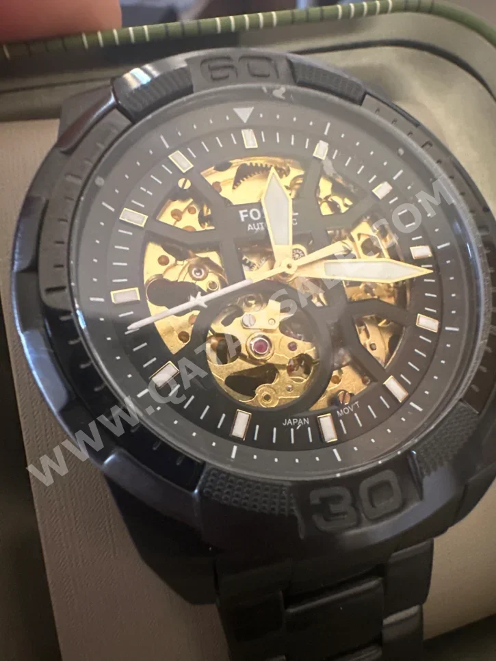 Watches - Fossil  - Quartz Watch  - Black  - Men Watches