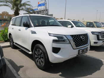 Nissan  Patrol  XE  2023  Automatic  9,000 Km  6 Cylinder  Four Wheel Drive (4WD)  SUV  White  With Warranty