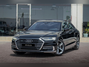 Audi  A8  3.0  2019  Automatic  45,000 Km  6 Cylinder  All Wheel Drive (AWD)  Sedan  Black