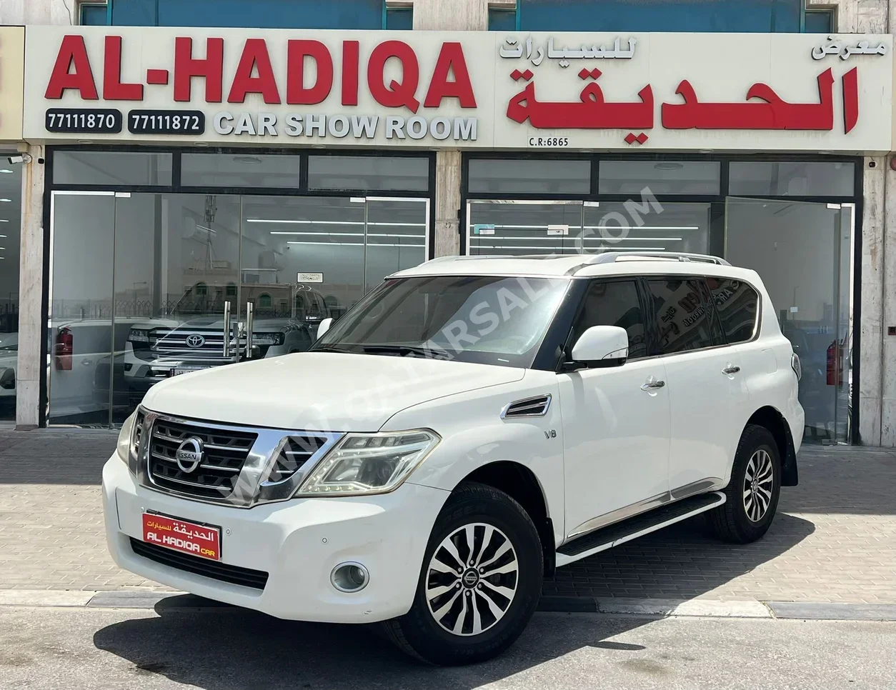 نيسان  باترول  اس اي  2015  اوتوماتيك  411,000 كم  8 سلندر  دفع رباعي  اس يو في  أبيض