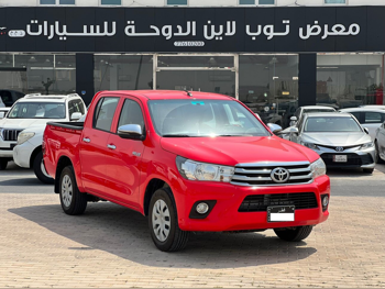 تويوتا  هاي لوكس  2022  اوتوماتيك  23,000 كم  4 سلندر  دفع خلفي  بيكب  أحمر