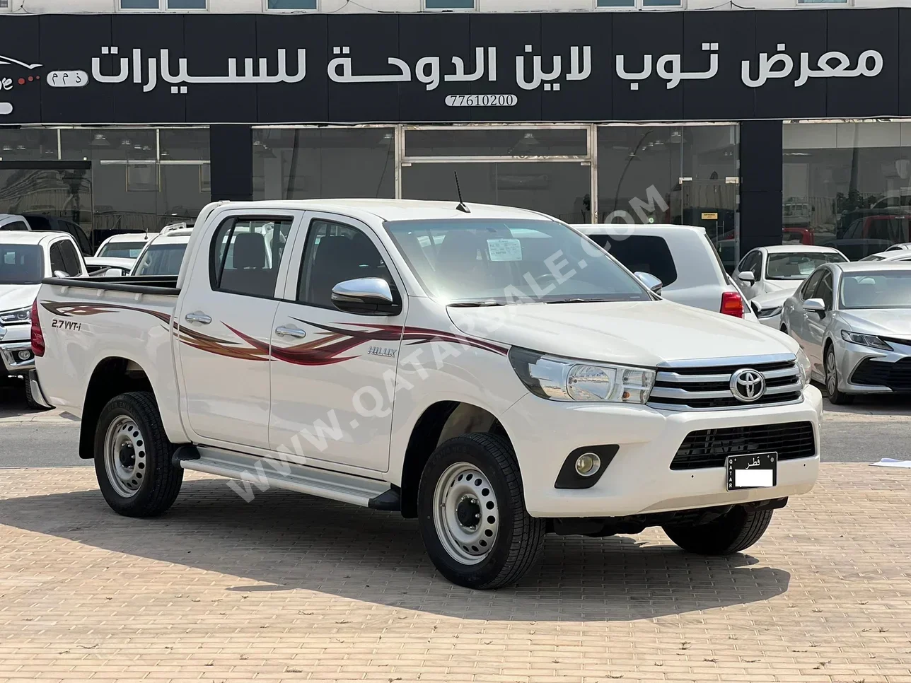 Toyota  Hilux  2022  Automatic  25,000 Km  4 Cylinder  Four Wheel Drive (4WD)  Pick Up  White