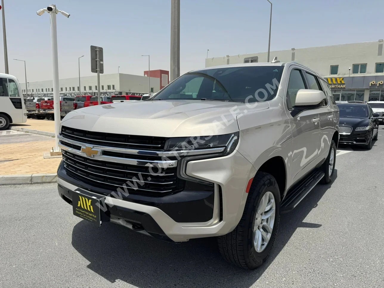 Chevrolet Tahoe LT 2021 Automatic 270,000 Km 8 Cylinder Four Wheel Drive (4WD) SUV Gold