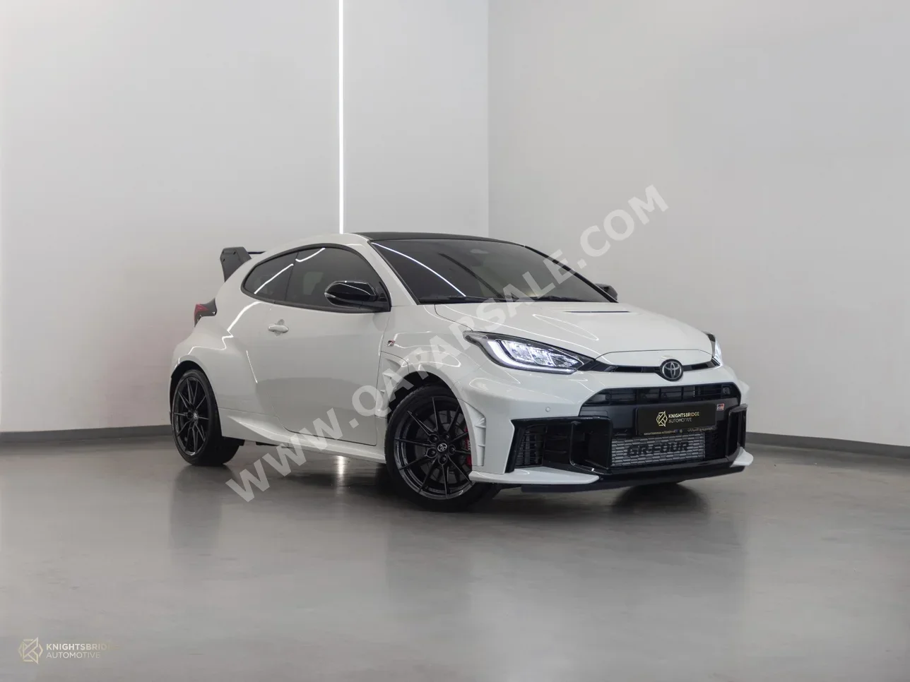 Toyota  Yaris  GR  2026  Manual  2,361 Km  3 Cylinder  All Wheel Drive (AWD)  Hatchback  White  With Warranty