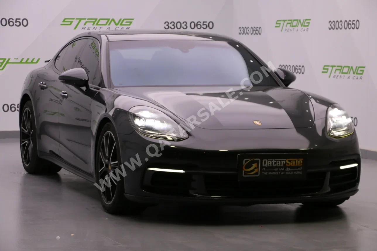 Porsche  Panamera  S  2018  Automatic  99,000 Km  8 Cylinder  Rear Wheel Drive (RWD)  Sedan  Gray