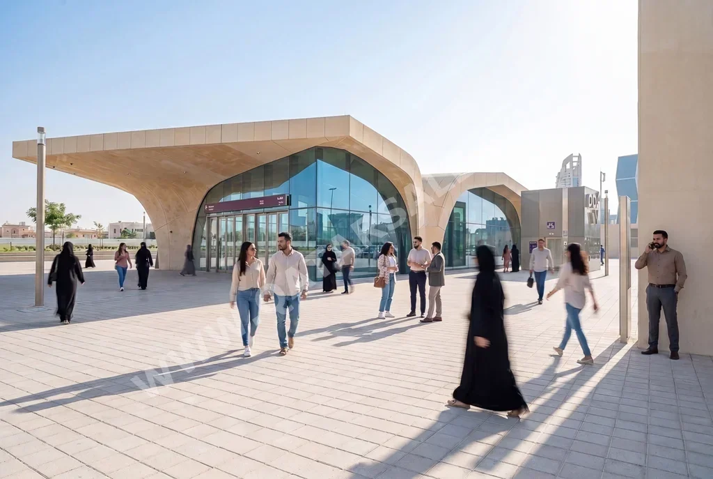 Commercial Shops - Fully Furnished For Rent - Doha - The Pearl