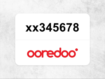 Ooredoo Mobile Phone xx345678