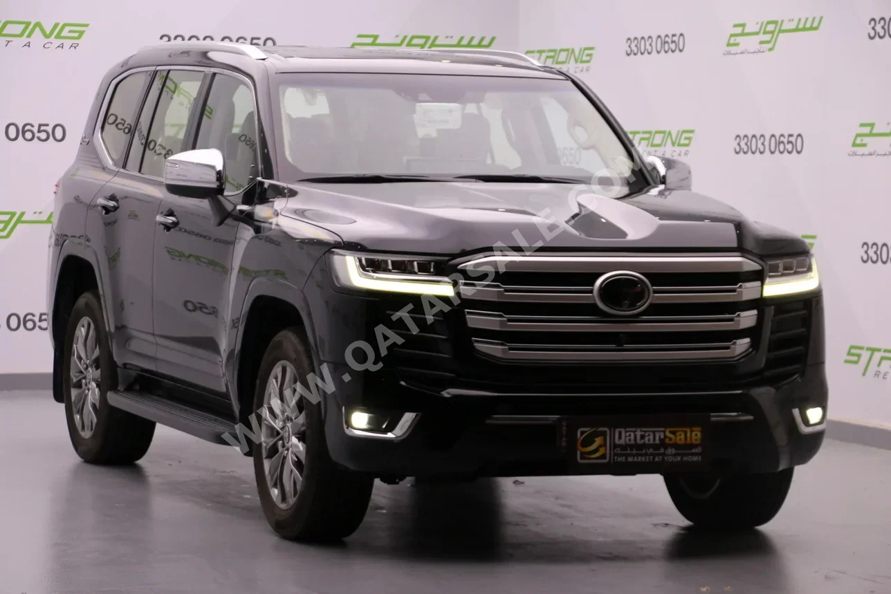 Toyota Land Cruiser VXR Twin Turbo 2022 Automatic 111,000 Km 6 Cylinder Four Wheel Drive (4WD) SUV Black