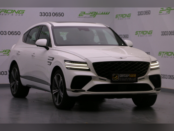 Genesis GV 80 Coupe 2025 Automatic 5,000 Km 6 Cylinder Four Wheel Drive (4WD) SUV White and Black With Warranty