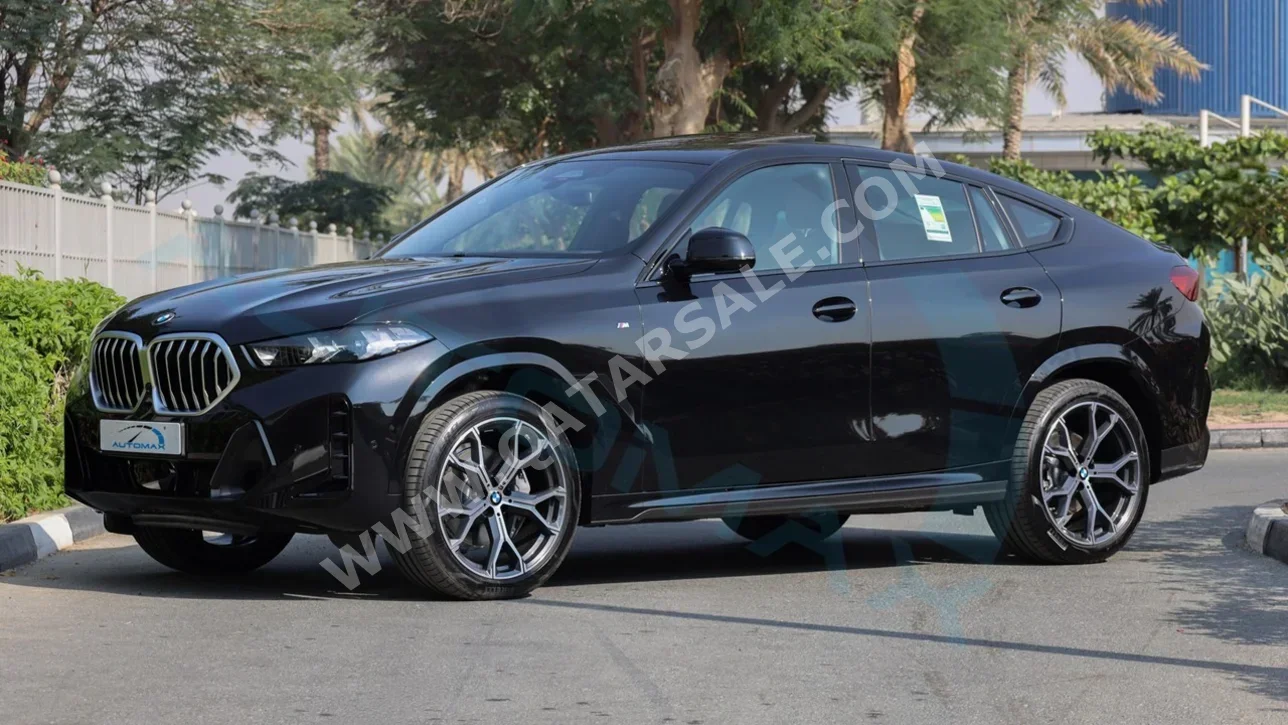 BMW  X-Series  X6 M40i  2026  Automatic  0 Km  6 Cylinder  All Wheel Drive (AWD)  SUV  Black  With Warranty