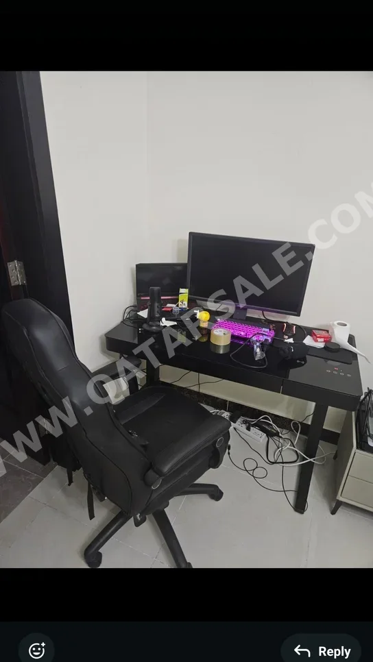 Desks & Computer Desks - Computer Desk  - Black