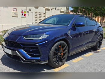 Lamborghini Urus 2021 Automatic 90,500 Km 8 Cylinder Four Wheel Drive (4WD) SUV Blue With Warranty