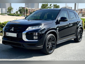 Mitsubishi  ASX  2023  Automatic  43,800 Km  4 Cylinder  Front Wheel Drive (FWD)  SUV  Black  With Warranty