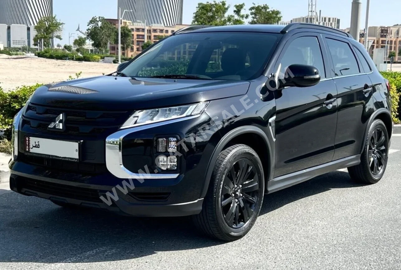 Mitsubishi  ASX  2023  Automatic  43,800 Km  4 Cylinder  Front Wheel Drive (FWD)  SUV  Black  With Warranty