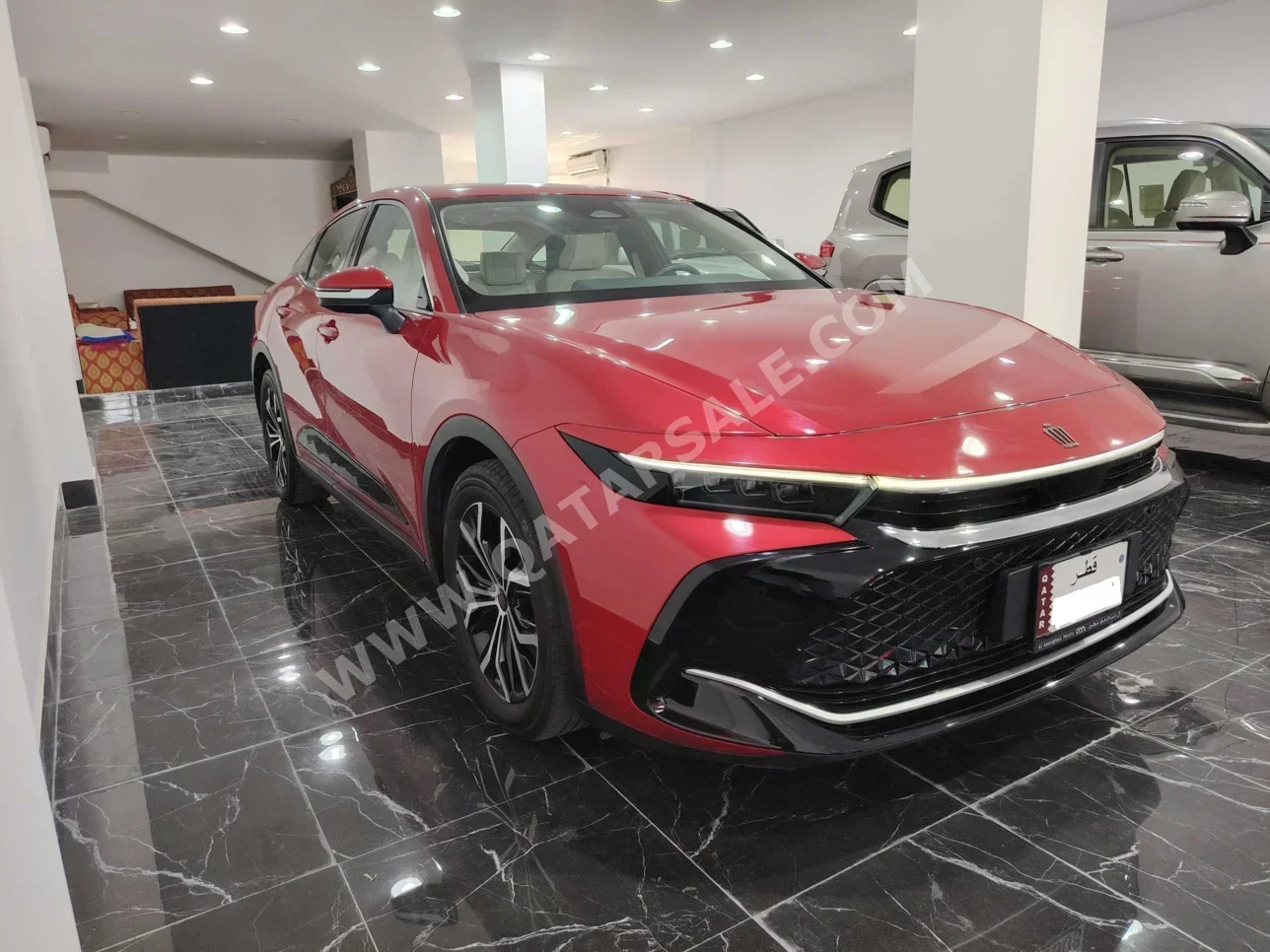Toyota  Crown  Hybrid  2023  Automatic  19,000 Km  4 Cylinder  Rear Wheel Drive (RWD)  Sedan  Red  With Warranty
