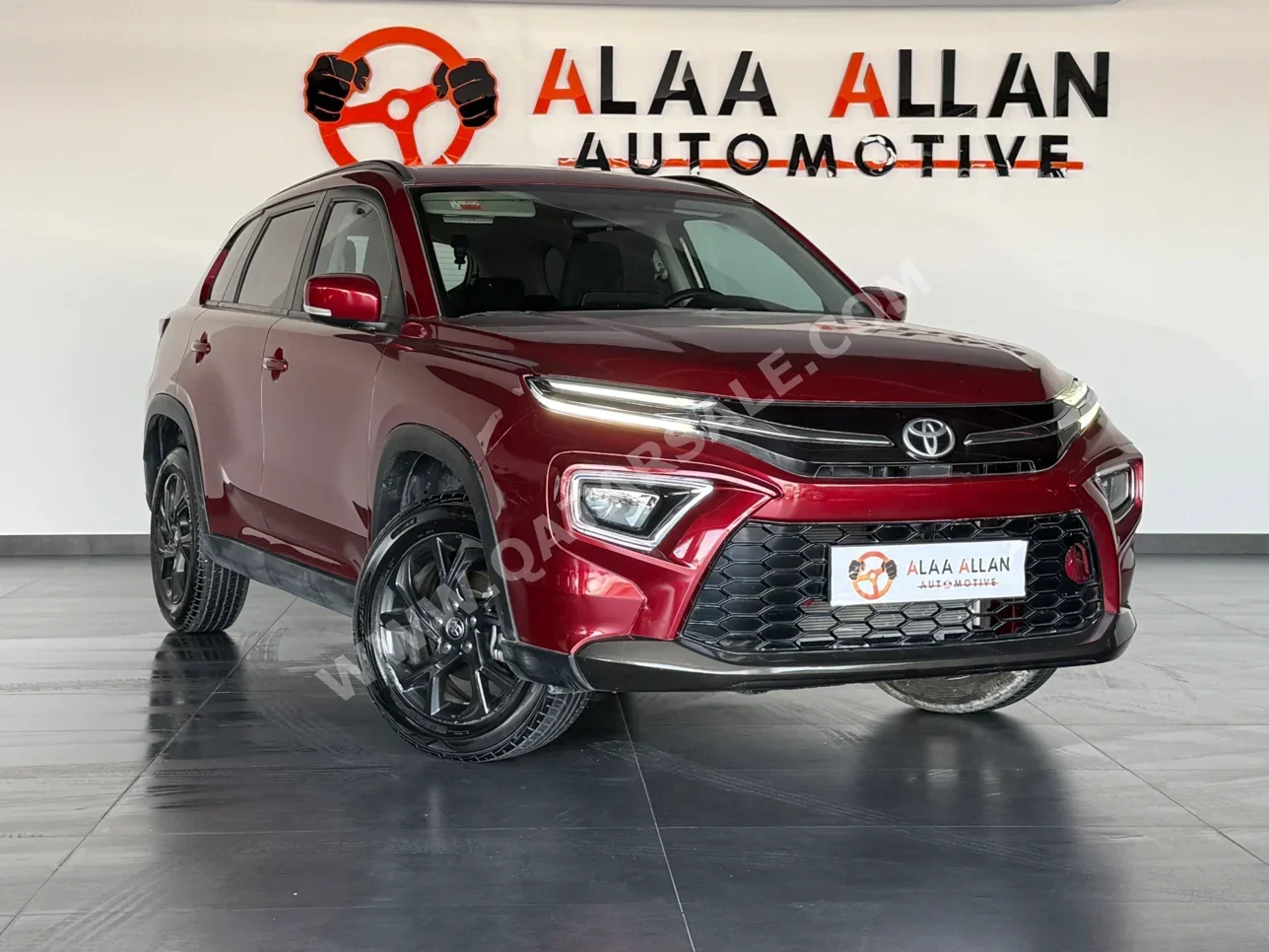 Toyota  Urban Cruiser  2024  Automatic  74,000 Km  4 Cylinder  Front Wheel Drive (FWD)  SUV  Red  With Warranty