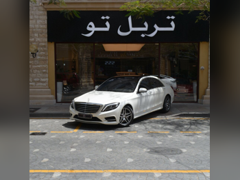 Mercedes-Benz  S-Class  500  2015  Automatic  97,400 Km  8 Cylinder  Rear Wheel Drive (RWD)  Sedan  White
