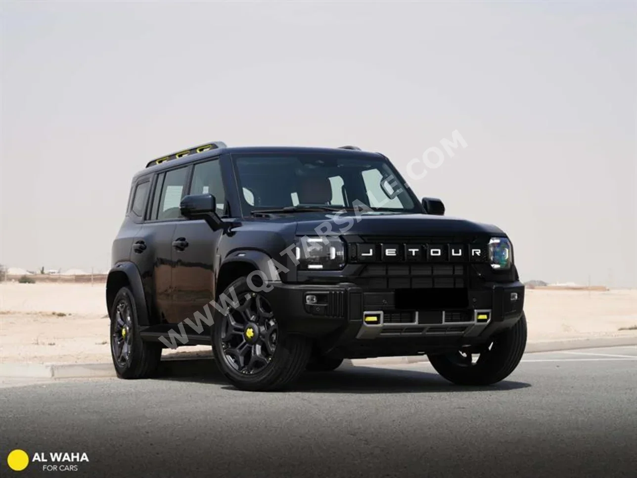 Jetour T2 Luxury 2025 Automatic 21,000 Km 4 Cylinder Four Wheel Drive (4WD) SUV Black With Warranty