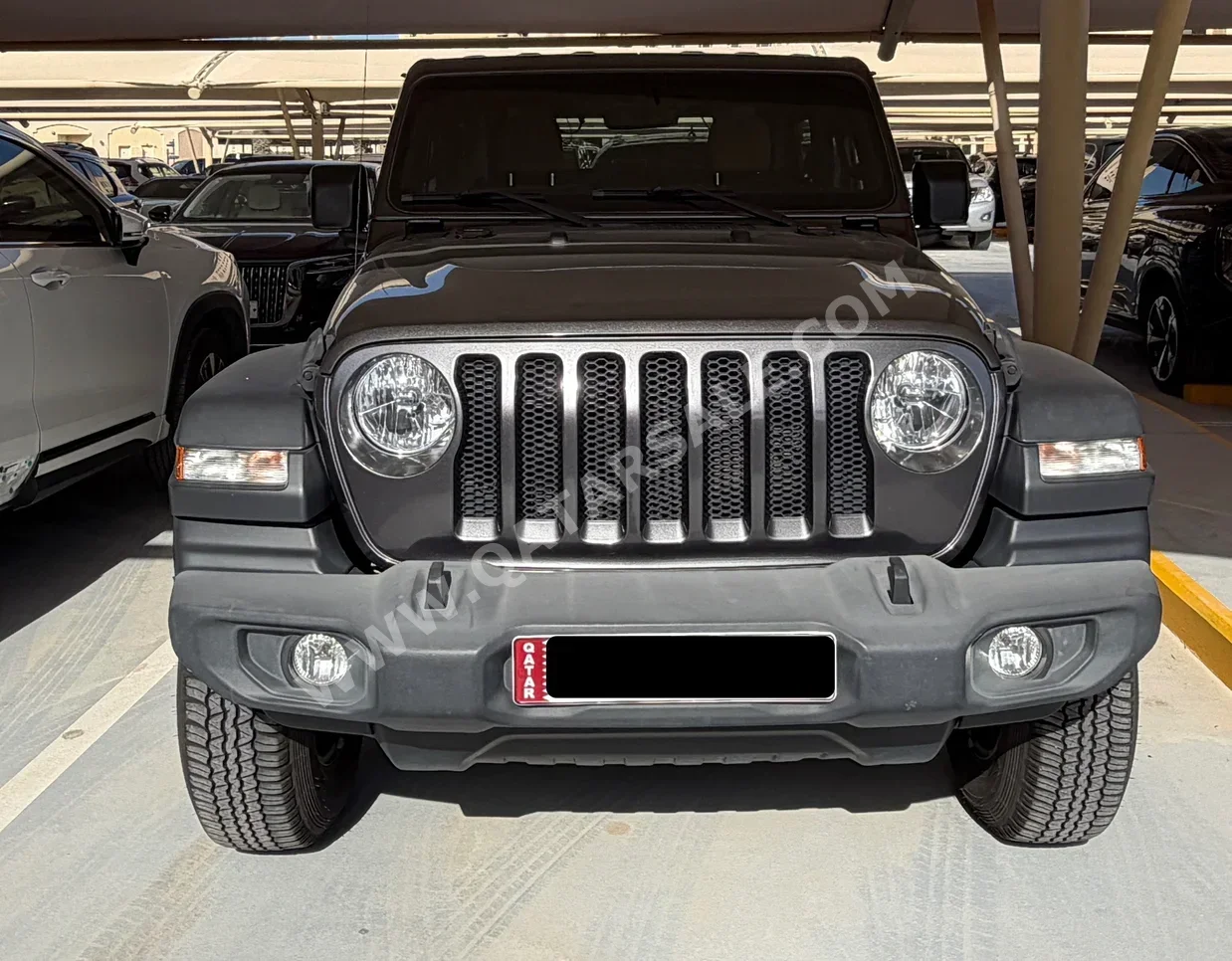 Jeep Wrangler Sport 2018 Automatic 68,500 Km 6 Cylinder Four Wheel Drive (4WD) SUV Gray