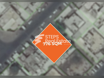 Lands For Sale in Al Rayyan - Al Aziziyah -Area Size 776 Square Meter