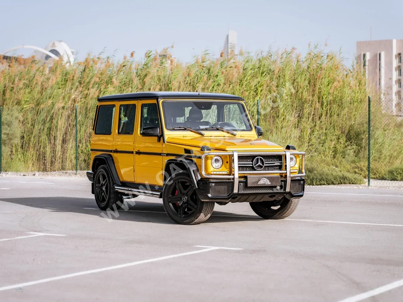 Mercedes-Benz  G-Class  63 AMG  2015  Automatic  135,000 Km  8 Cylinder  Four Wheel Drive (4WD)  SUV  Yellow