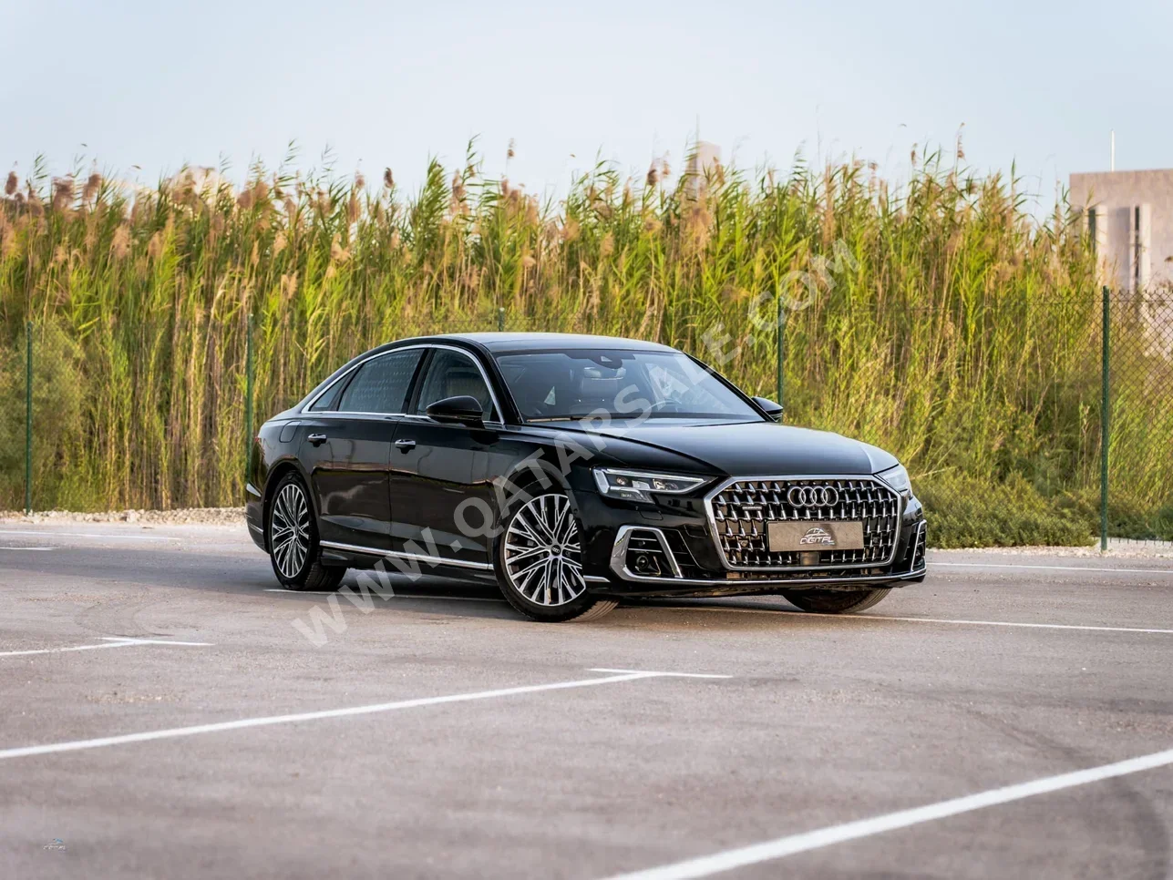 Audi  A8  L  2022  Automatic  4,193 Km  6 Cylinder  All Wheel Drive (AWD)  Sedan  Black