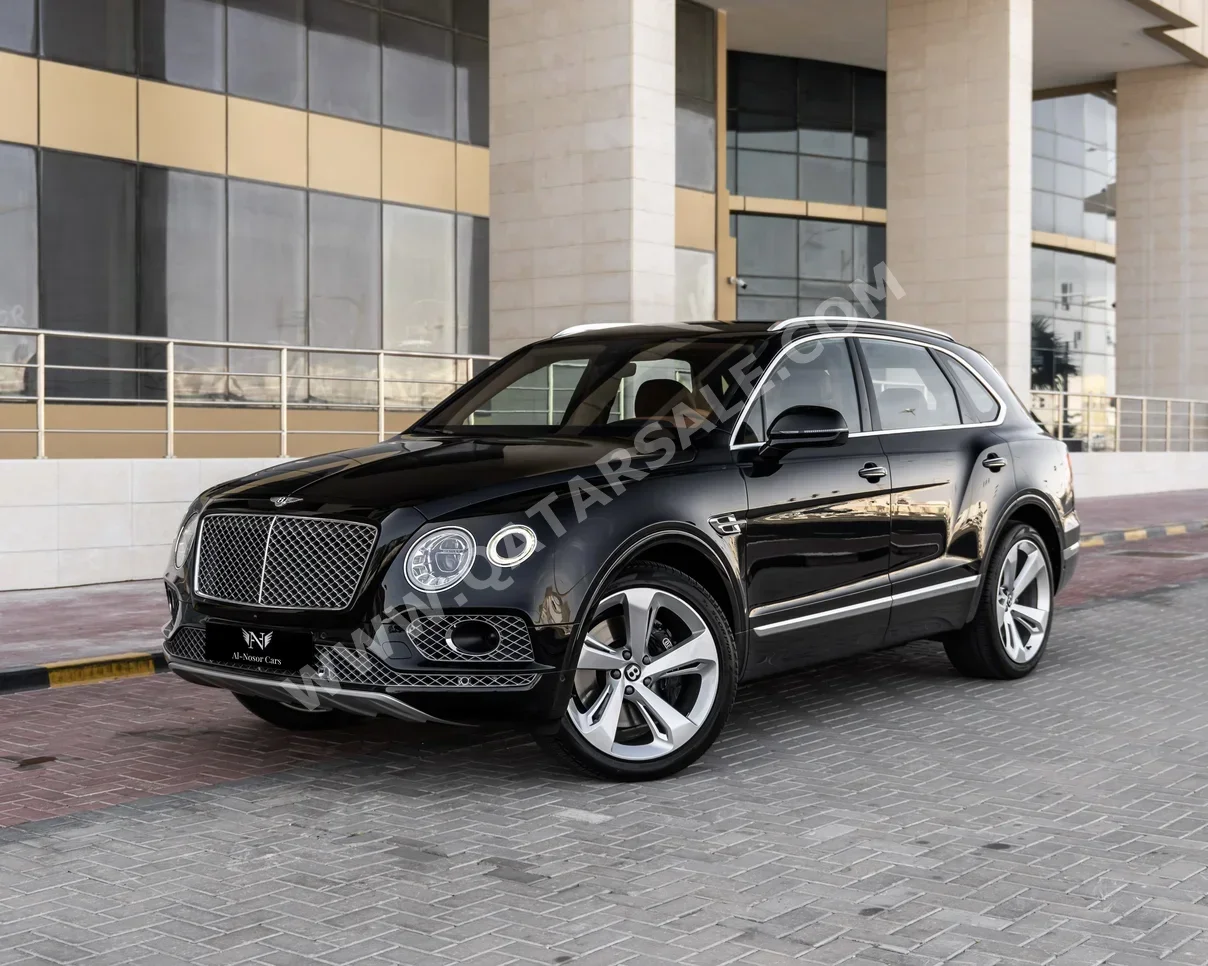 Bentley  Bentayga  2019  Automatic  57,000 Km  8 Cylinder  Four Wheel Drive (4WD)  SUV  Black