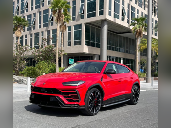 Lamborghini Urus 2020 Automatic 105,000 Km 8 Cylinder Four Wheel Drive (4WD) SUV Red With Warranty