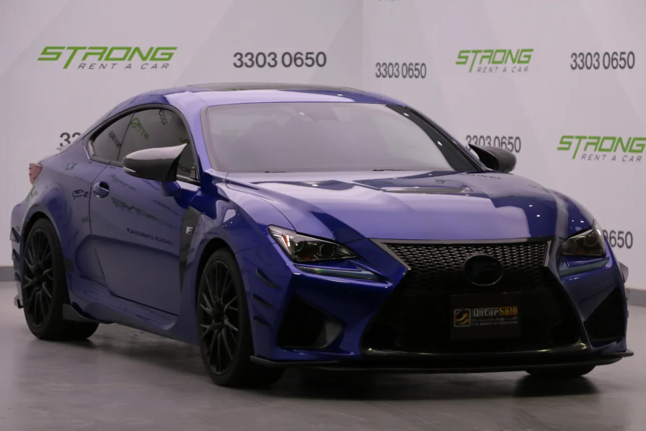 Lexus RC F 2016 Automatic 78,000 Km 8 Cylinder Rear Wheel Drive (RWD) Coupe / Sport Blue