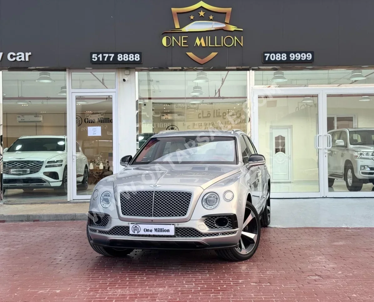Bentley  Bentayga  First Edition  2017  Automatic  47,700 Km  12 Cylinder  Four Wheel Drive (4WD)  SUV  Phantom Grey